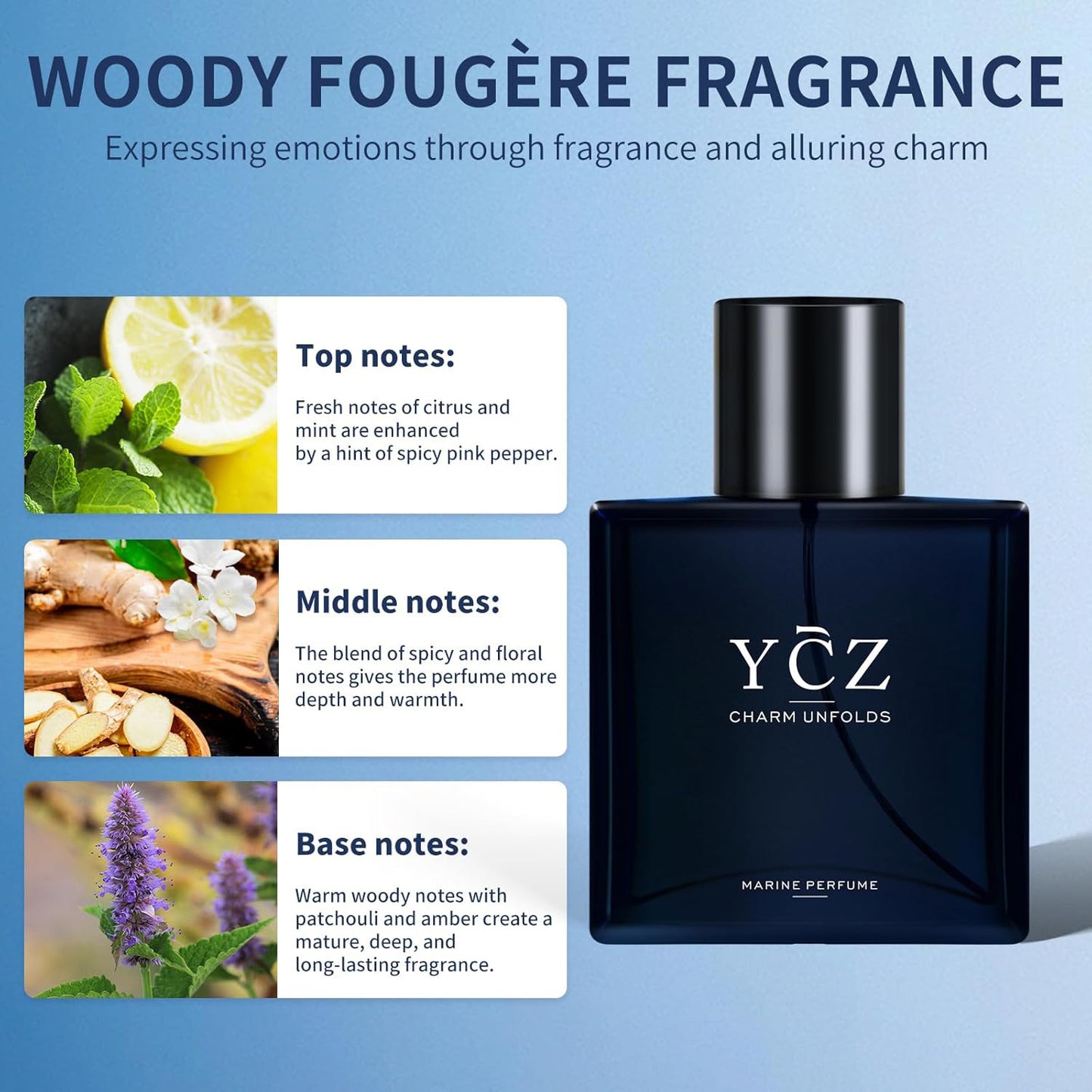 Mens Woody Cologne Fragrance